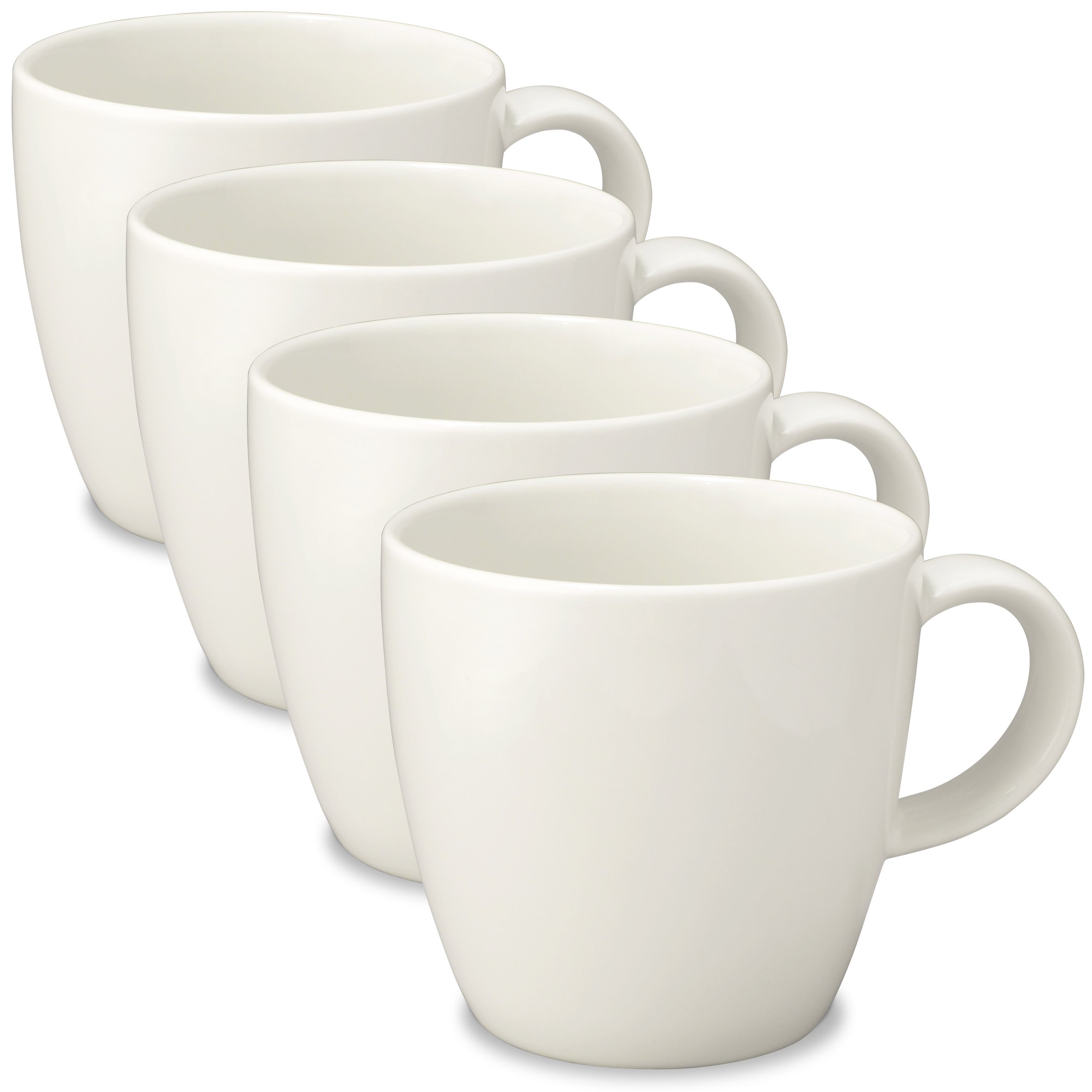Amazon.com | FORLIFE Uni Tea/Coffee Cup with Handle (Set of